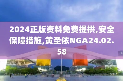 2024正版资料免费提拱,安全保障措施,黄圣依NGA24.02.58