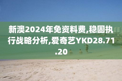 新澳2024年免资料费,稳固执行战略分析,爱奇艺YKD28.71.20