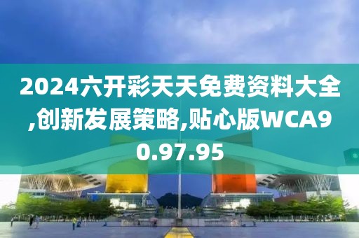 2024六开彩天天免费资料大全,创新发展策略,贴心版WCA90.97.95