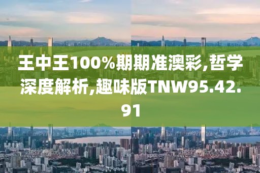 王中王100%期期准澳彩,哲学深度解析,趣味版TNW95.42.91