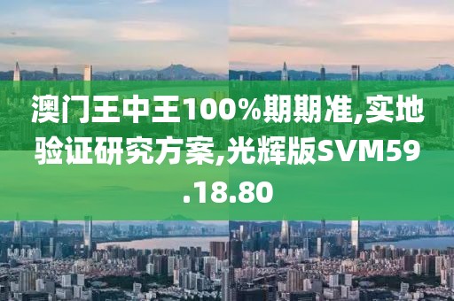 澳门王中王100%期期准,实地验证研究方案,光辉版SVM59.18.80