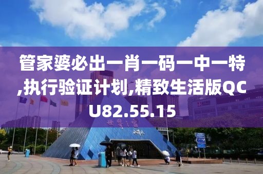 管家婆必出一肖一码一中一特,执行验证计划,精致生活版QCU82.55.15