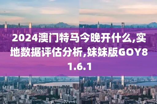 2024澳门特马今晚开什么,实地数据评估分析,妹妹版GOY81.6.1