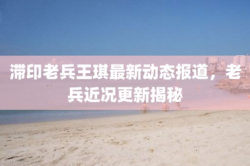 滞印老兵王琪最新动态报道，老兵近况更新揭秘