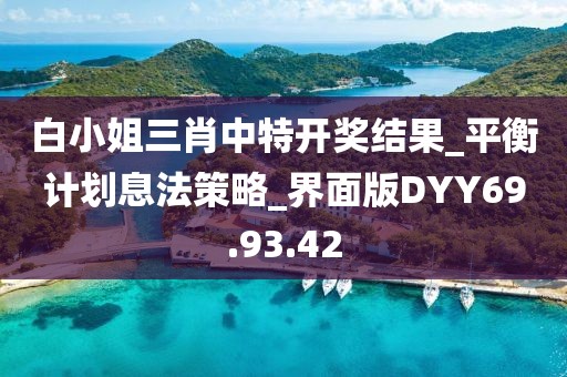 白小姐三肖中特开奖结果_平衡计划息法策略_界面版DYY69.93.42