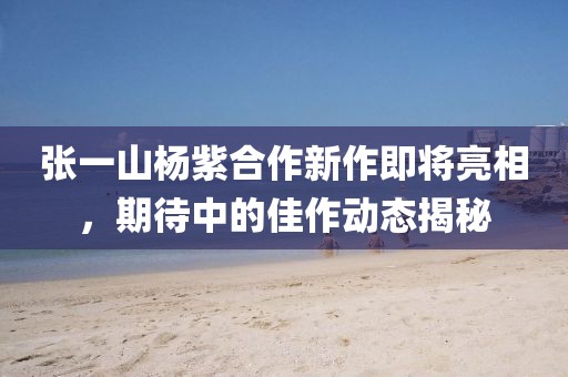 张一山杨紫合作新作即将亮相，期待中的佳作动态揭秘