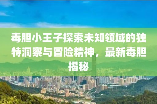 毒胆小王子探索未知领域的独特洞察与冒险精神，最新毒胆揭秘
