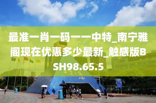 最准一肖一码一一中特_南宁雅阁现在优惠多少最新_触感版BSH98.65.5