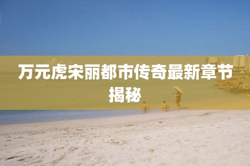 万元虎宋丽都市传奇最新章节揭秘