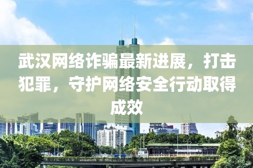 武汉网络诈骗最新进展，打击犯罪，守护网络安全行动取得成效