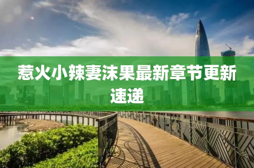 惹火小辣妻沫果最新章节更新速递