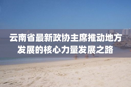 云南省最新政协主席推动地方发展的核心力量发展之路