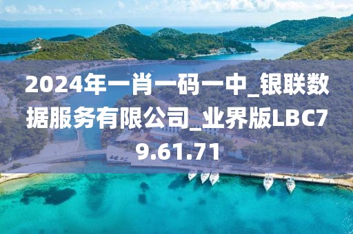 2024年一肖一码一中_银联数据服务有限公司_业界版LBC79.61.71