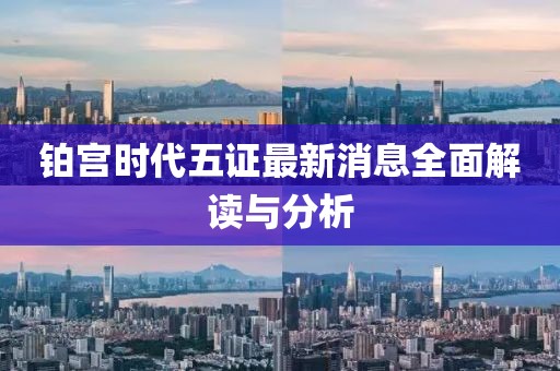 铂宫时代五证最新消息全面解读与分析