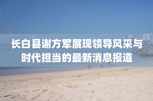 长白县谢方军展现领导风采与时代担当的最新消息报道