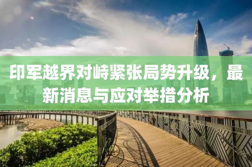 印军越界对峙紧张局势升级，最新消息与应对举措分析