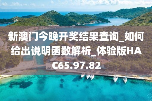 新澳门今晚开奖结果查询_如何给出说明函数解析_体验版HAC65.97.82