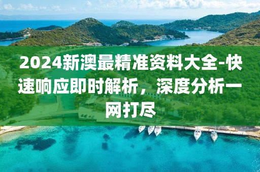 2024新澳最精准资料大全-快速响应即时解析，深度分析一网打尽
