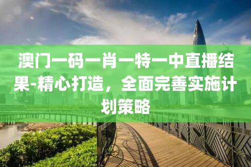 澳门一码一肖一特一中直播结果-精心打造，全面完善实施计划策略