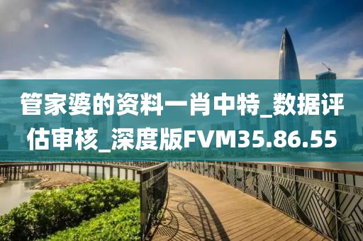 管家婆的资料一肖中特_数据评估审核_深度版FVM35.86.55