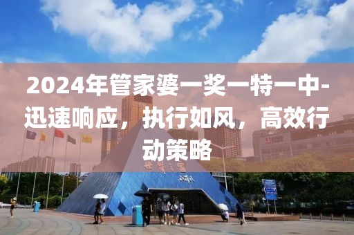 2024年管家婆一奖一特一中-迅速响应，执行如风，高效行动策略