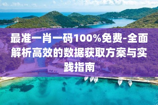 最准一肖一码100%免费-全面解析高效的数据获取方案与实践指南