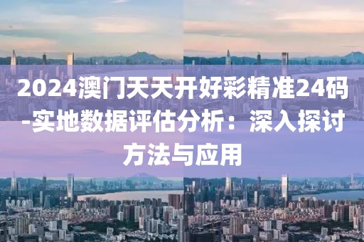 2024澳门天天开好彩精准24码-实地数据评估分析：深入探讨方法与应用
