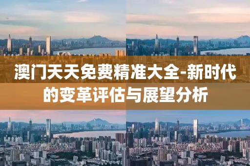 澳门天天免费精准大全-新时代的变革评估与展望分析