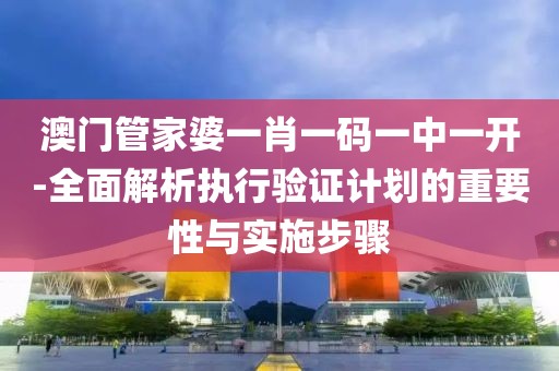 澳门管家婆一肖一码一中一开-全面解析执行验证计划的重要性与实施步骤