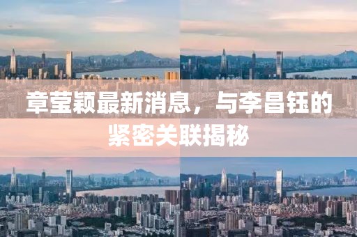 章莹颖最新消息，与李昌钰的紧密关联揭秘