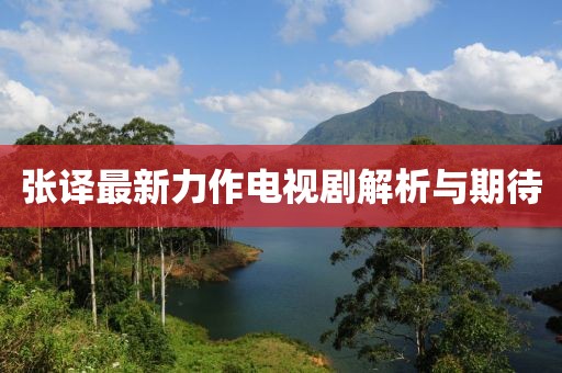 张译最新力作电视剧解析与期待