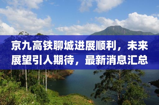 京九高铁聊城进展顺利，未来展望引人期待，最新消息汇总