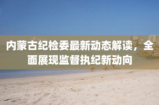 内蒙古纪检委最新动态解读，全面展现监督执纪新动向