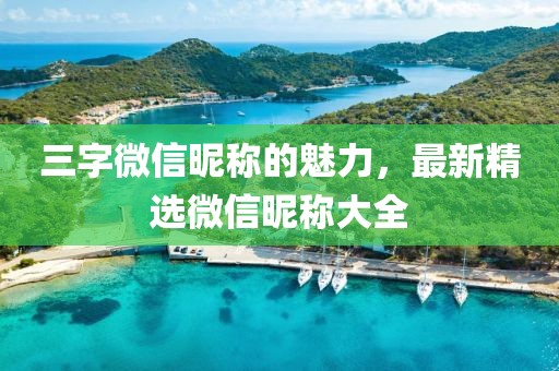 三字微信昵称的魅力，最新精选微信昵称大全