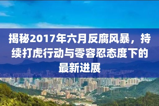 揭秘2017年六月反腐风暴，持续打虎行动与零容忍态度下的最新进展