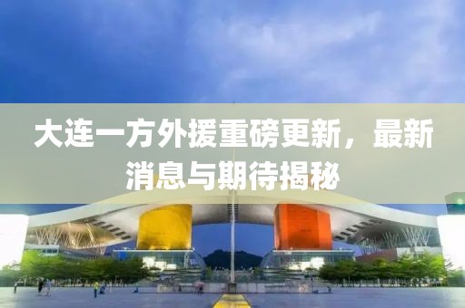 大连一方外援重磅更新，最新消息与期待揭秘
