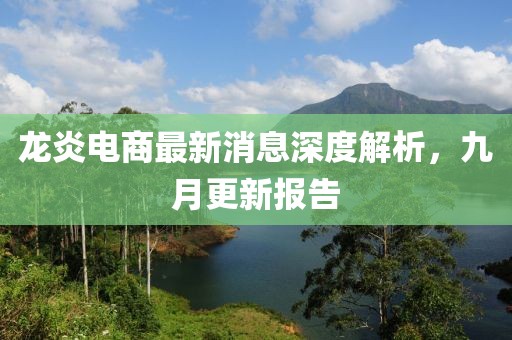 龙炎电商最新消息深度解析，九月更新报告