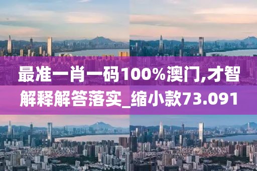 最准一肖一码100%澳门,才智解释解答落实_缩小款73.091