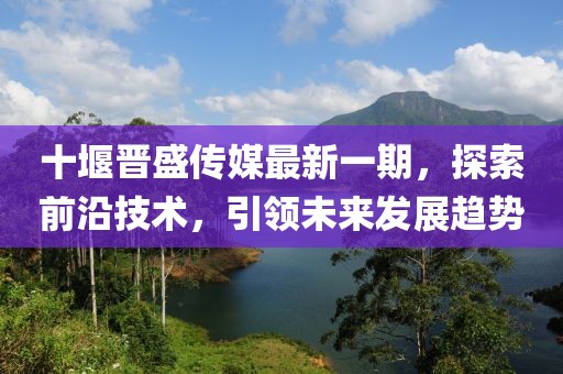 十堰晋盛传媒最新一期，探索前沿技术，引领未来发展趋势
