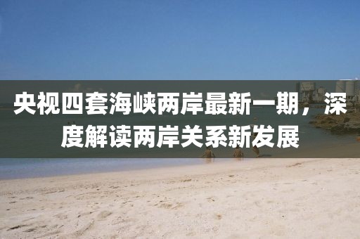 央视四套海峡两岸最新一期，深度解读两岸关系新发展