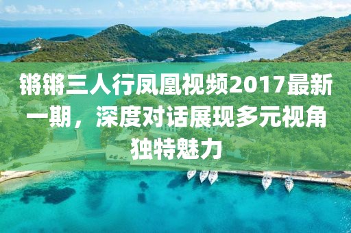 锵锵三人行凤凰视频2017最新一期，深度对话展现多元视角独特魅力