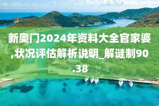 新奥门2024年资料大全官家婆,状况评估解析说明_解谜制90.38
