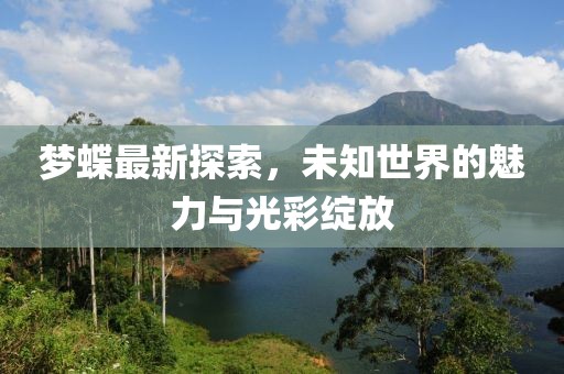梦蝶最新探索，未知世界的魅力与光彩绽放