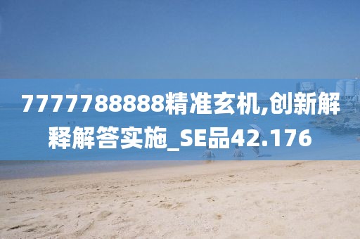 7777788888精准玄机,创新解释解答实施_SE品42.176