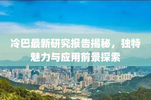 冷巴最新研究报告揭秘，独特魅力与应用前景探索