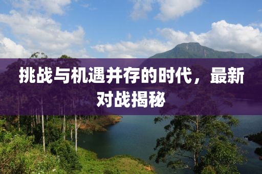 挑战与机遇并存的时代，最新对战揭秘