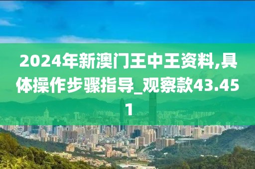 2024年新澳门王中王资料,具体操作步骤指导_观察款43.451