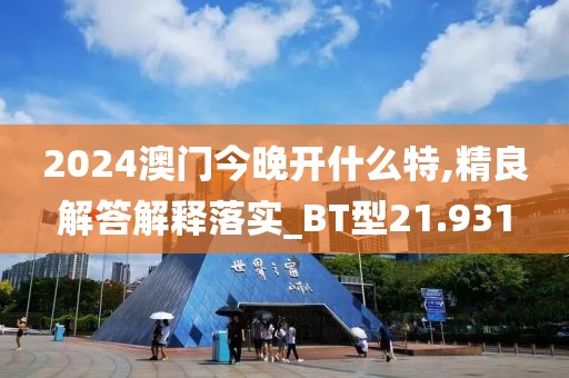 2024澳门今晚开什么特,精良解答解释落实_BT型21.931