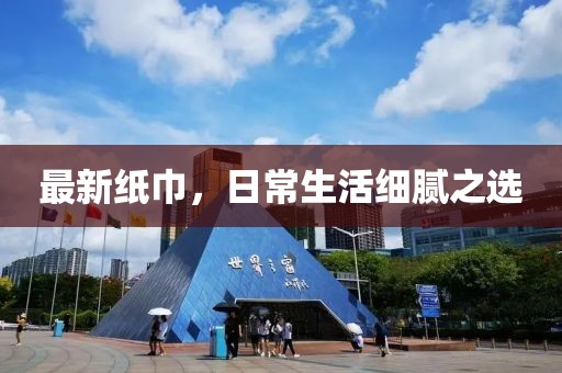 最新纸巾，日常生活细腻之选