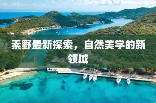 素野最新探索，自然美学的新领域
